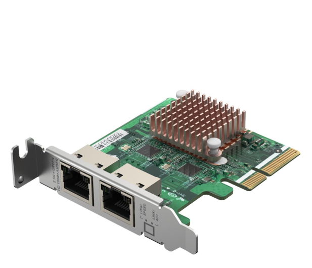 QNAP QXG-2G2T-I225 Dual port 2.5GbE 4-speed - 1262833 - zdjęcie 5